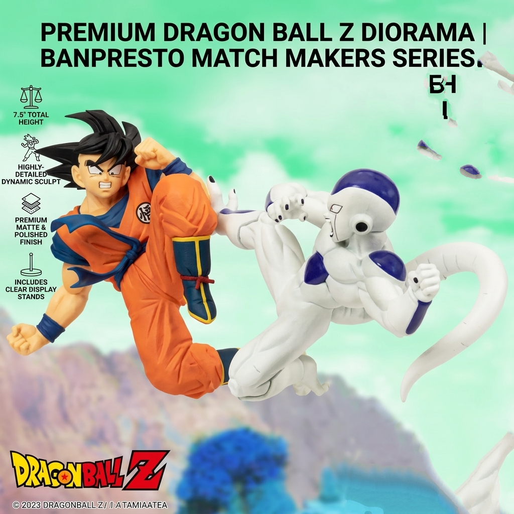 GOKU VS. FRIEZA | DYNAMIC ACTION DIORAMA