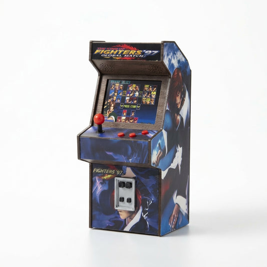 The King of Fighters '97 Miniature Arcade Cabinet – Retro Gaming Collectible Model | Geekzilla