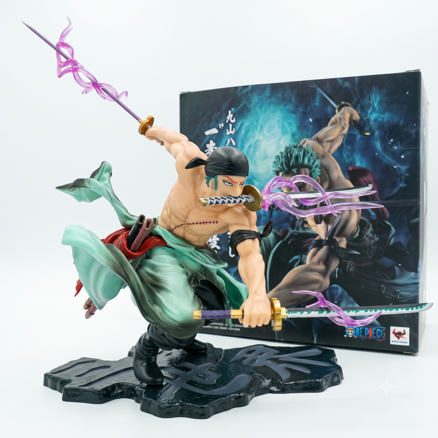One Piece Action Figure Three-Knife Fighting Skill Roronoa Zoro