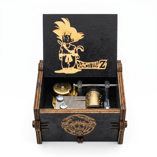 Dragon Ball Z Tapion Theme Wooden Music Box | Hand-Cranked Gift