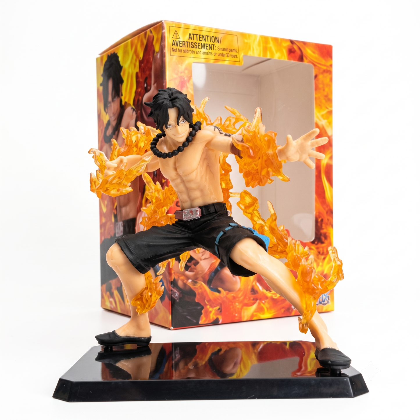 One Piece Portgas D Ace Battle Fire Action Figures