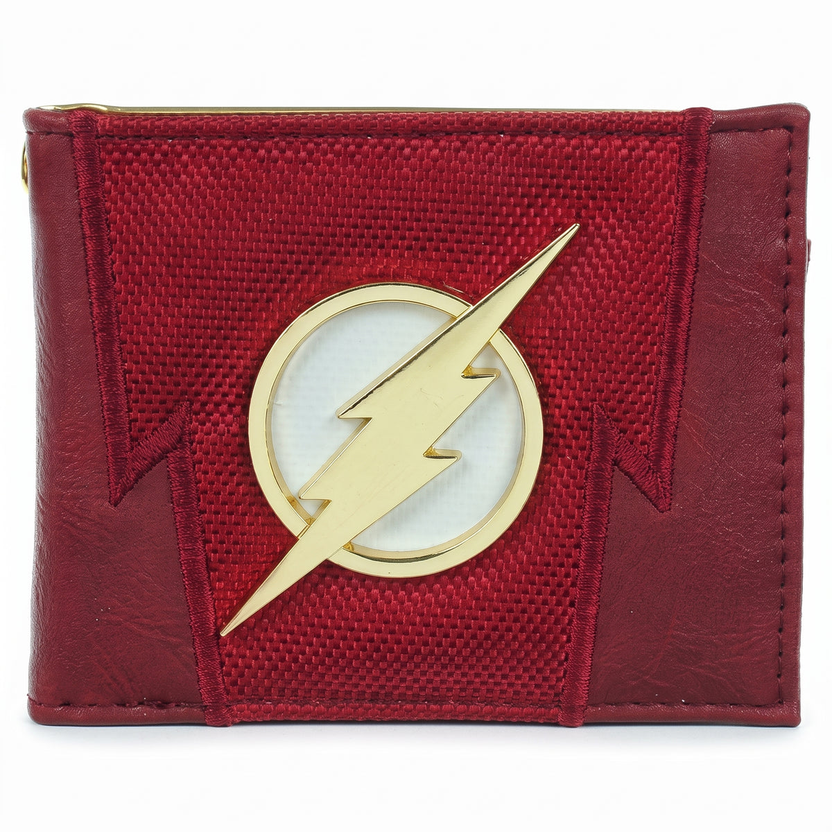 DC Comics The Flash Lightning Bolt Emblem Bifold Wallet