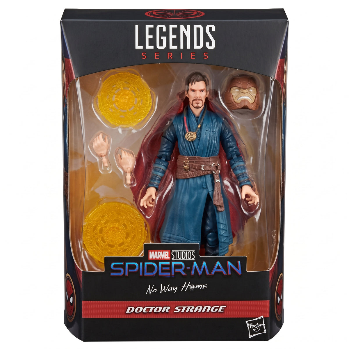 Marvel Doctor Strange Action Figure | Spell Shields & Cloak Statue