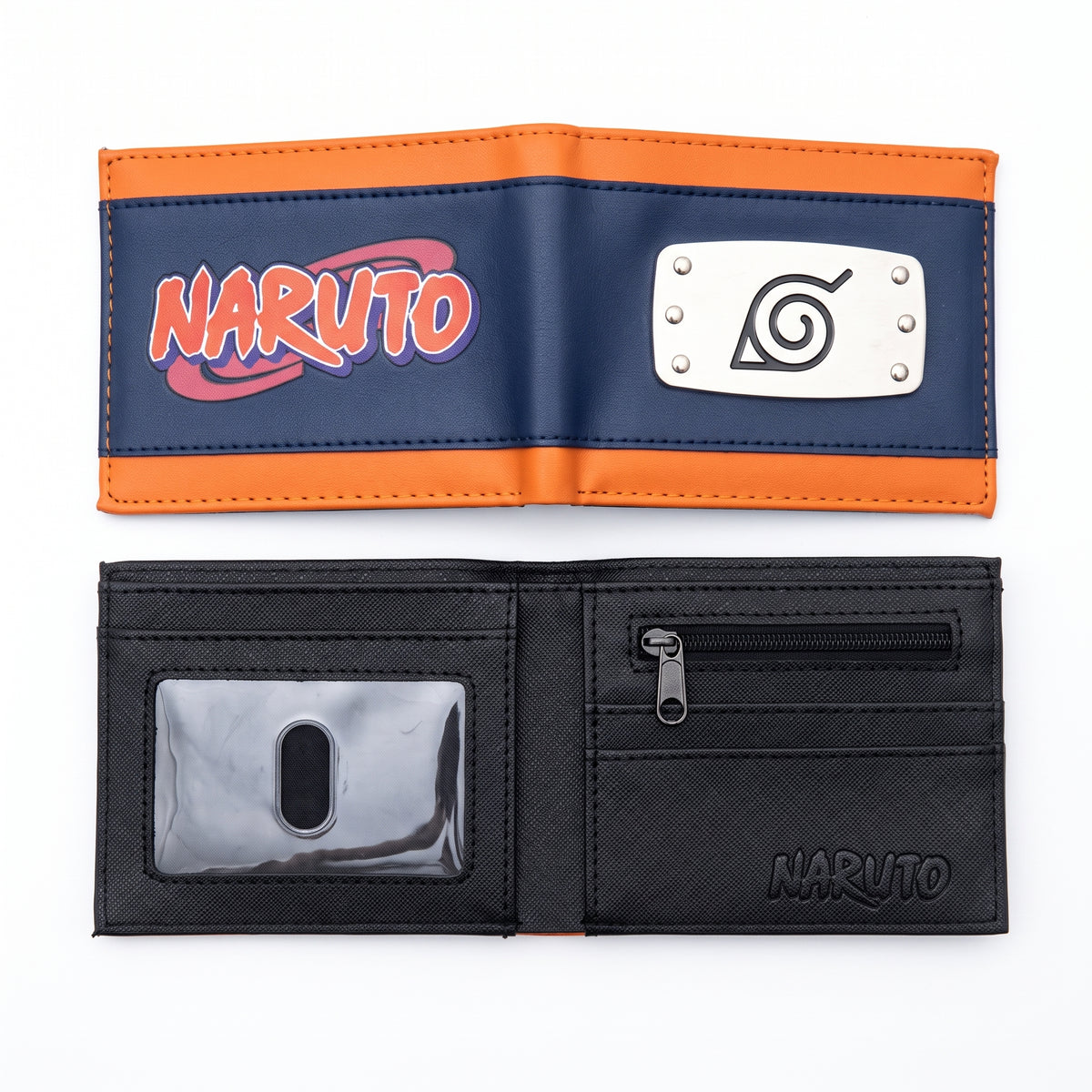 Naruto Bifold Leather Wallet Collection | Hidden Leaf & Akatsuki