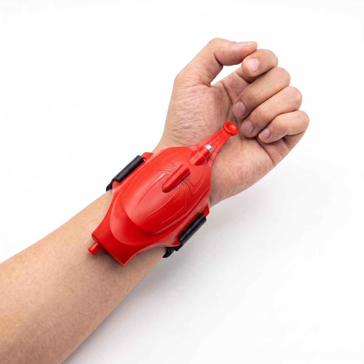 Spider-Man Web Shooter with Auto-Rewind & Suction Cup | Functional Cosplay Prop