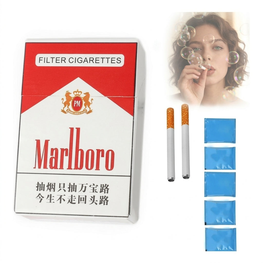 Novelty Cigarette Pack Bubble Blower Prop – Fun Party Joke & Photo Prop | Geekzilla