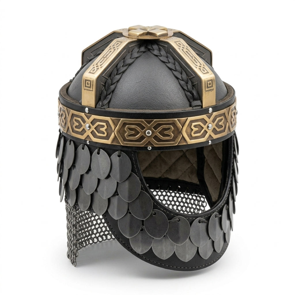 Gimli Dwarf Helmet Replica – Lord of the Rings Collectible Armor | Geekzilla