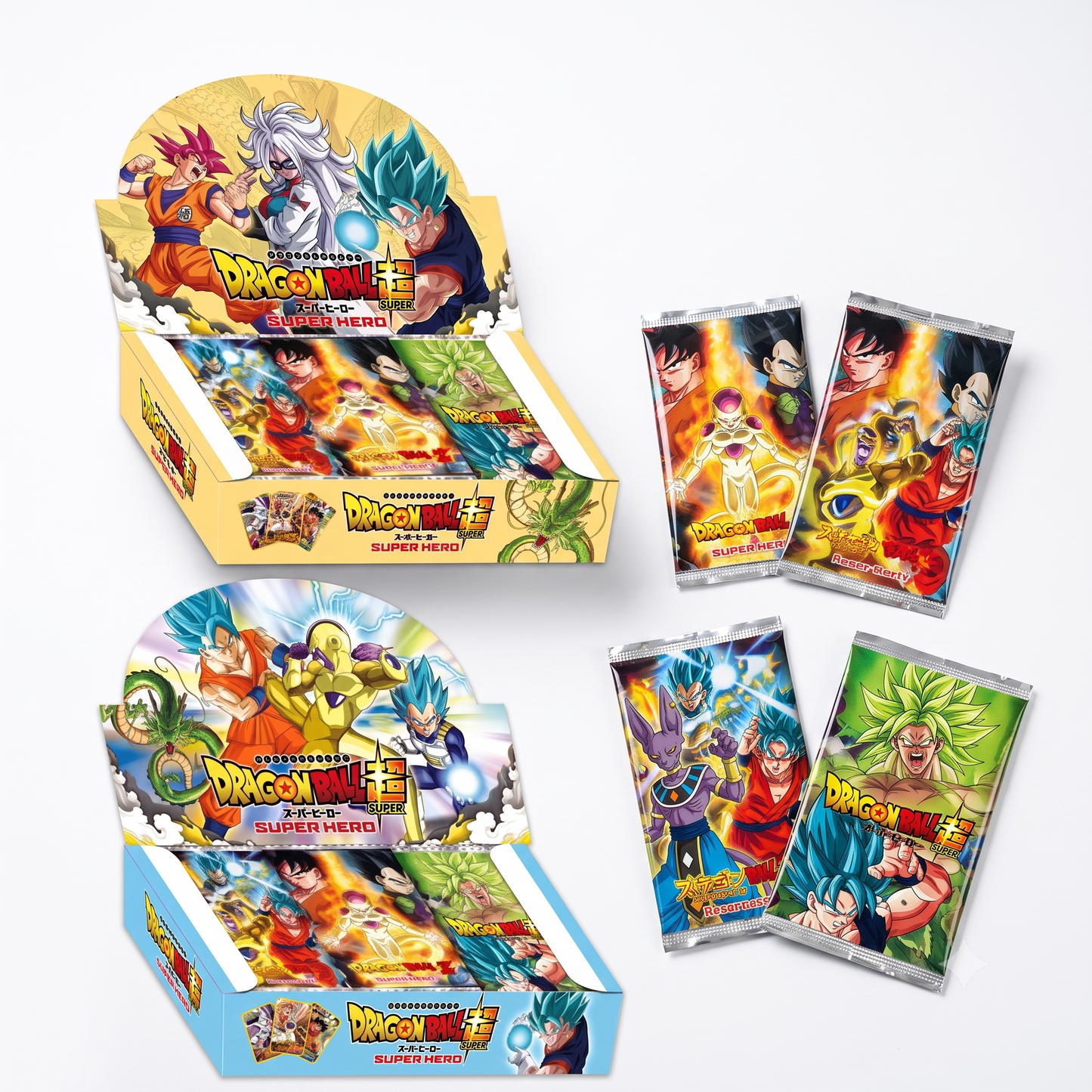 Dragon Ball Super Hero Trading Cards – Premium Single Packet Anime TCG