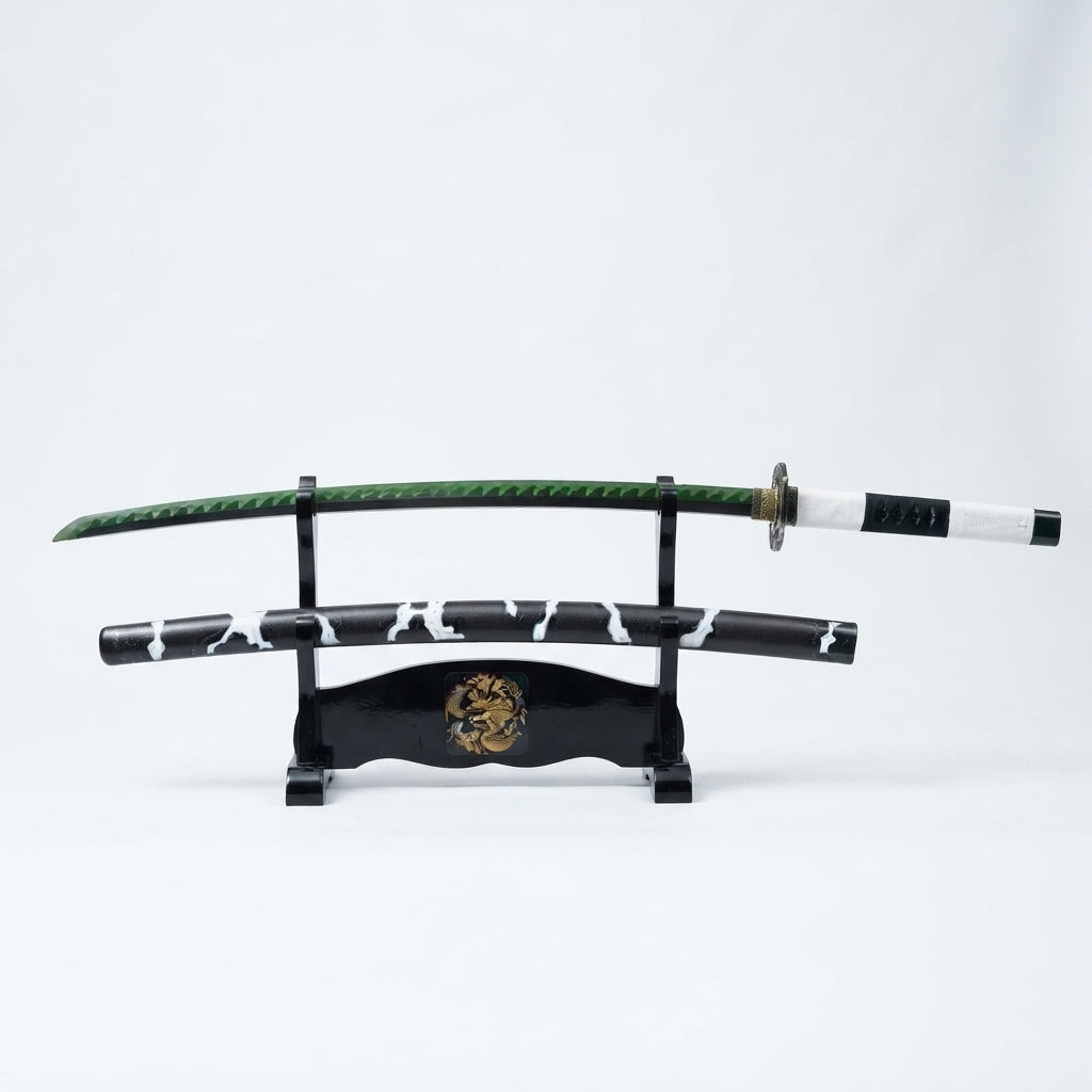 Sanemi Shinazugawa Metallic Katana Replica – Demon Slayer High-Quality Sword | Geekzilla