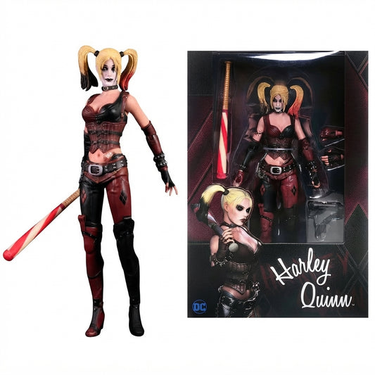 DC Comics Harley Quinn Action Figure – Premium Arkham Knight Style Collectible | Geekzilla