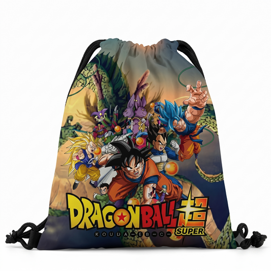 DRAGON BALL SUPER "SAIYAN SAGA" PREMIUM DRAWSTRING BAG