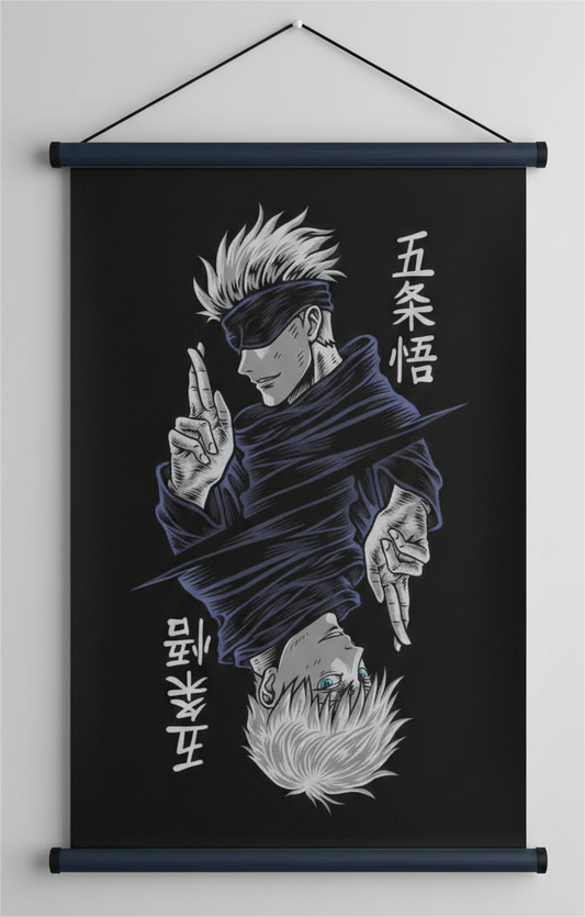Jujutsu Kaisen Satoru Gojo "Infinite Void" Wall Scroll