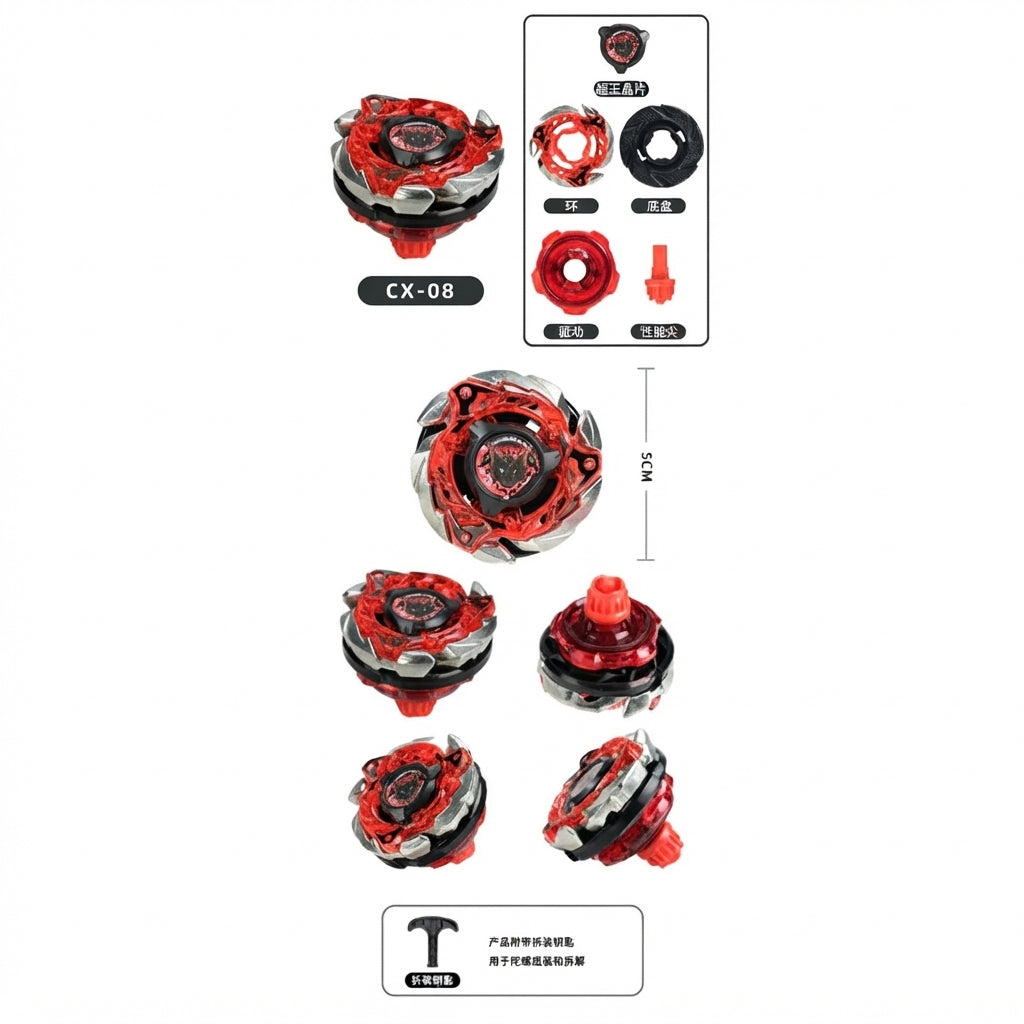 Beyblade X Metal Fusion Battling Tops – Premium High-Velocity Custom Spinners | Geekzilla