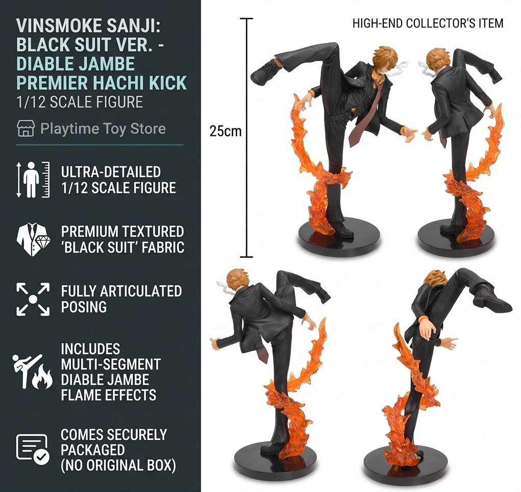 ONE PIECE "BLACK SUIT SANJI" DIABLE JAMBE PREMIER SCALE FIGURE