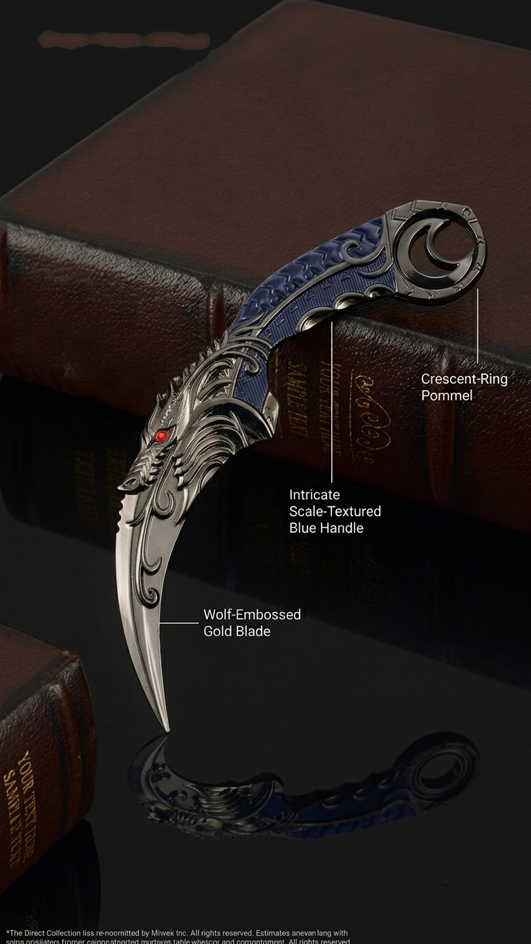 "DRAGON SPIRIT" TACTICAL KARAMBIT SERIES – 5 COLLECTOR VARIANTS