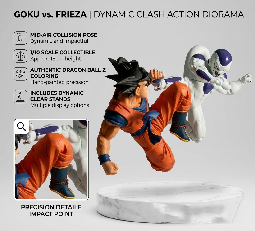 GOKU VS. FRIEZA | DYNAMIC ACTION DIORAMA
