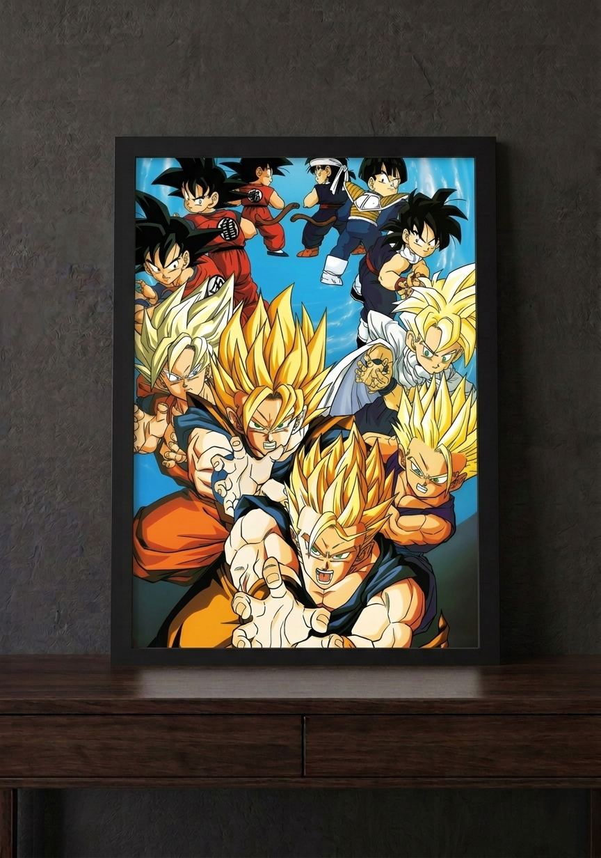 Iconic Series: Premium Glass-Front Framed Art Collection