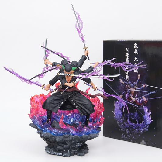 Roronoa Zoro Asura Form Figure – One Piece Nine Sword Style Action Collectible