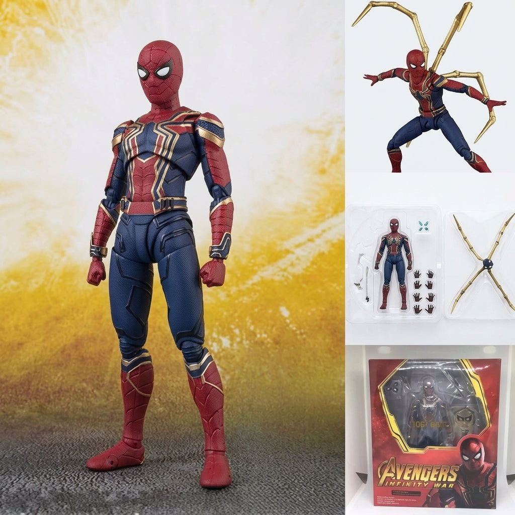 Marvel Avengers: Infinity War Iron Spider Action Figure | Boxed Collectible