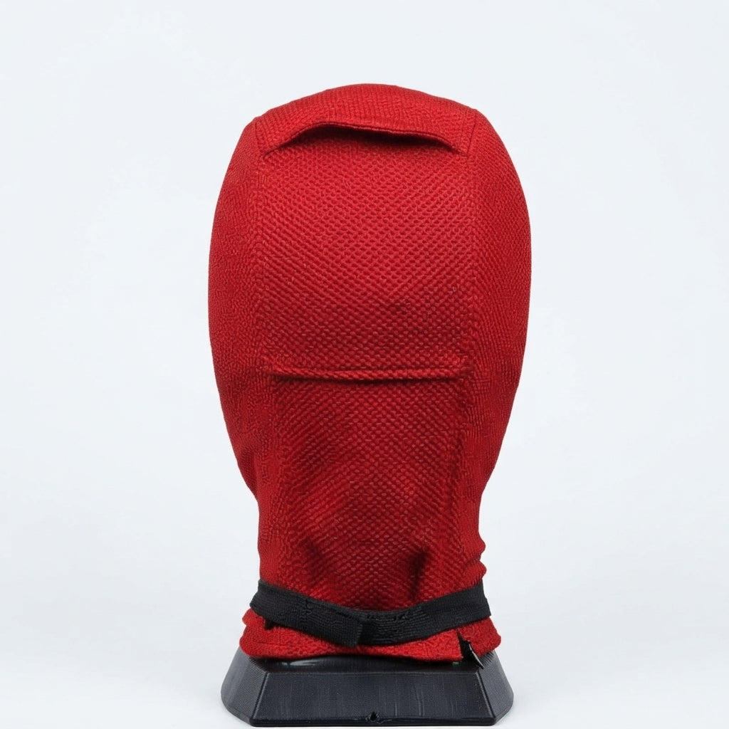 Deadpool Premium Fabric Cosplay Mask – Merc with a Mouth Textured Balaclava Hood, Movie-Accurate Anti-Hero Costume Accessory & Collector Display