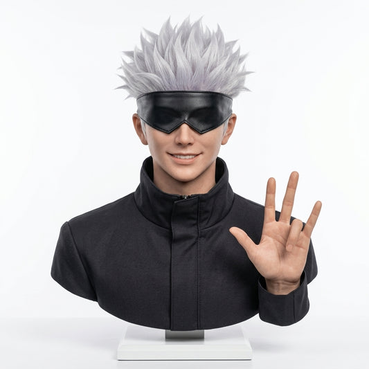 Satoru Gojo Cosplay Blindfold – Jujutsu Kaisen Anime Accessory | Geekzilla