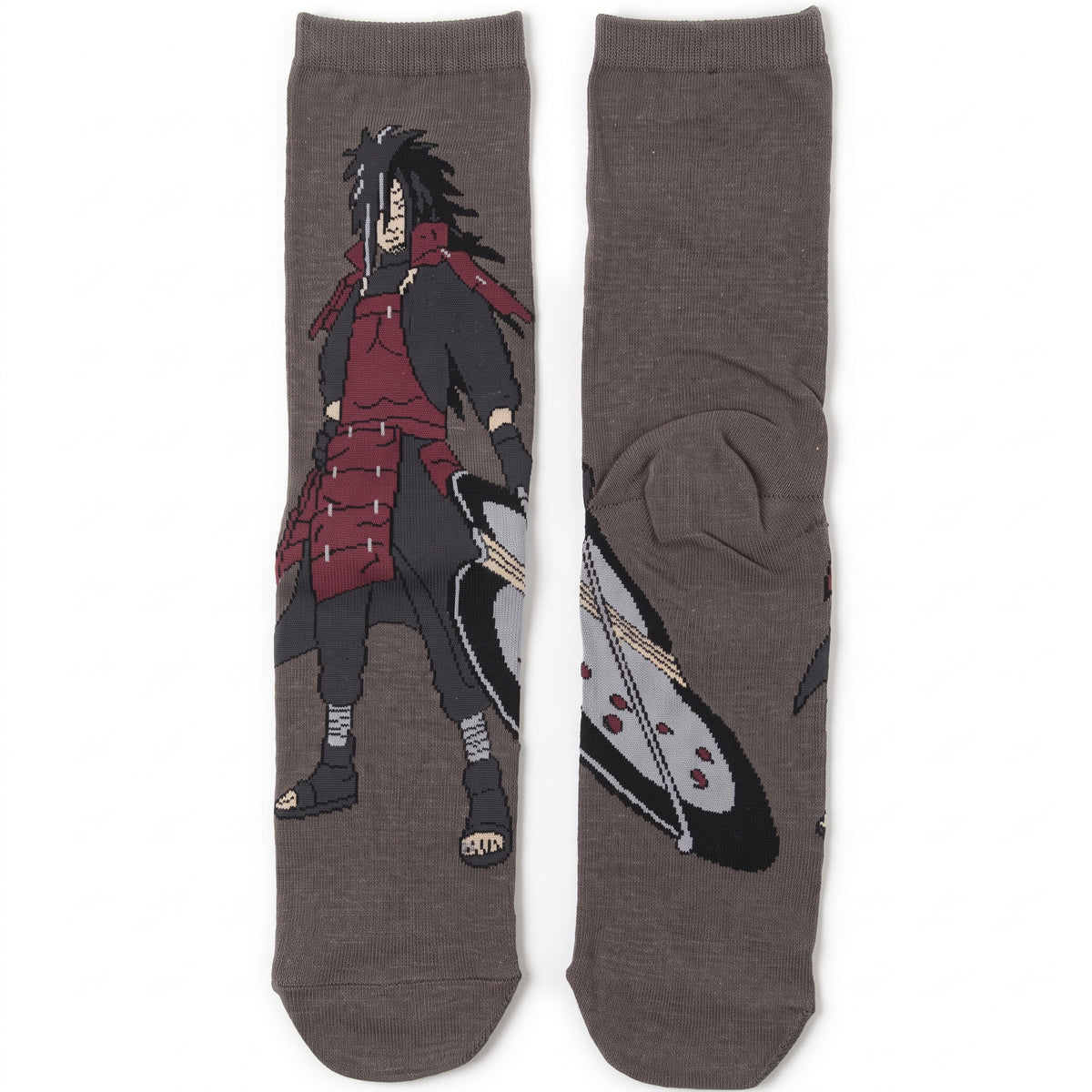 Naruto Anime Socks | Naruto Uzumaki & Itachi Uchiha Akatsuki Crew Socks | Geekzillaa