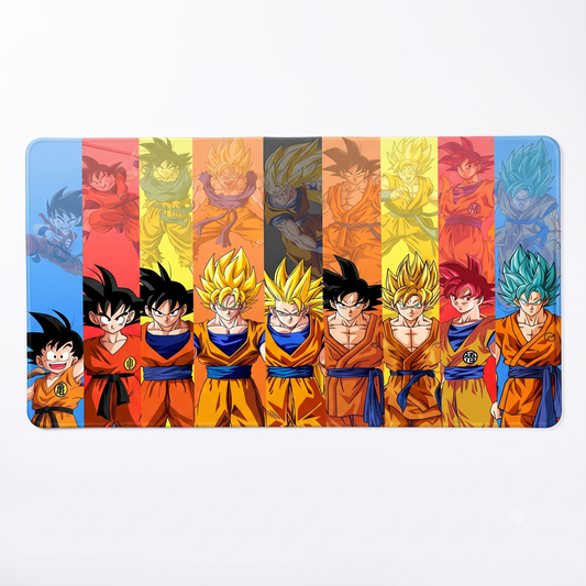 DRAGON BALL Z "GOKU EVOLUTION" MULTI-FORM PREMIUM DESK MAT