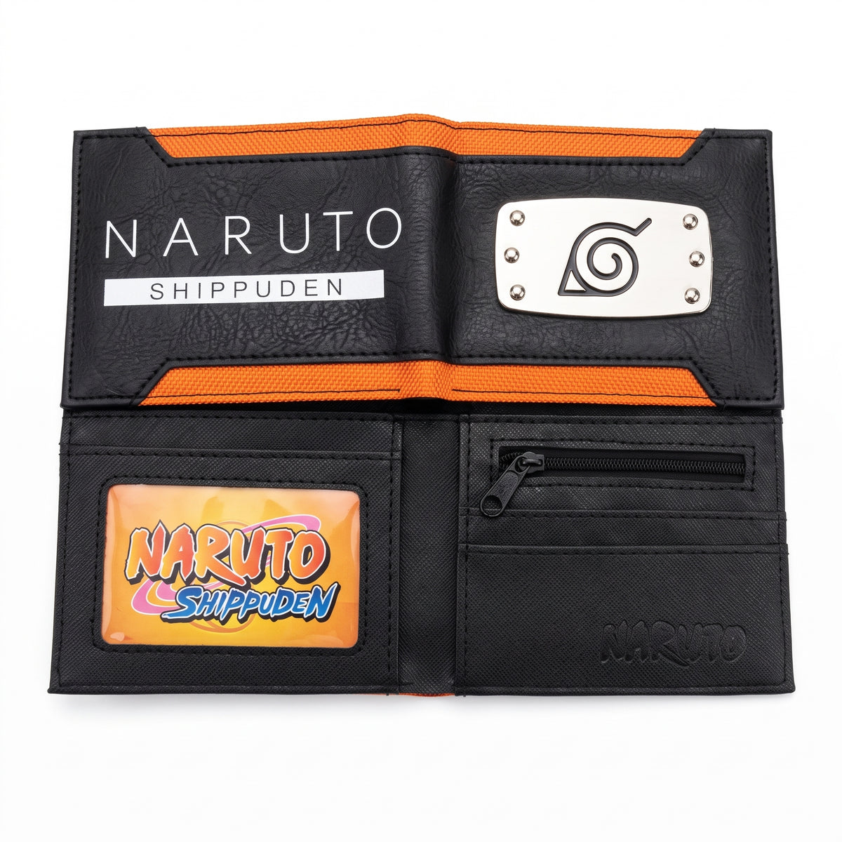 Naruto Bifold Leather Wallet Collection | Hidden Leaf & Akatsuki