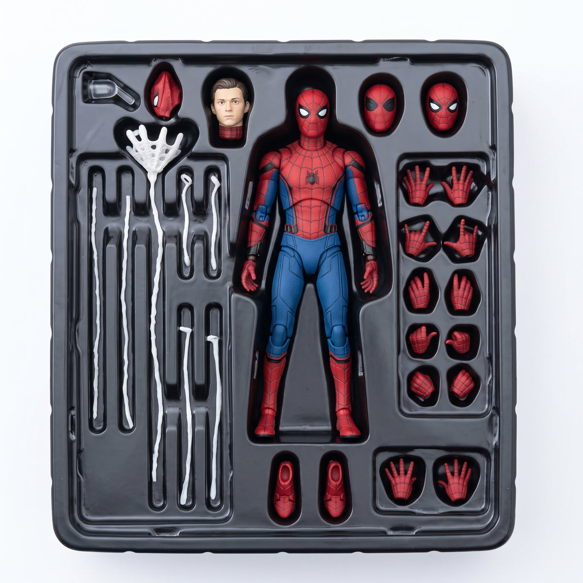 Marvel Spider-Man Multi-Articulation Action Figure | Web Accessories Set