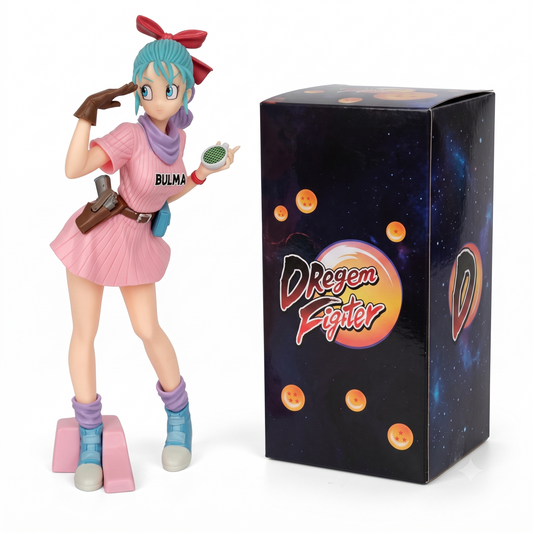 Dragon Ball Bulma Figure Statue 25.5cm – Classic Pink Dress