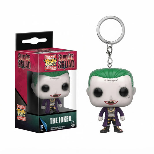 The Joker Suicide Squad Funko Pop! Pocket Keychain – DC Villain Vinyl Figure Key Ring | Geekzilla