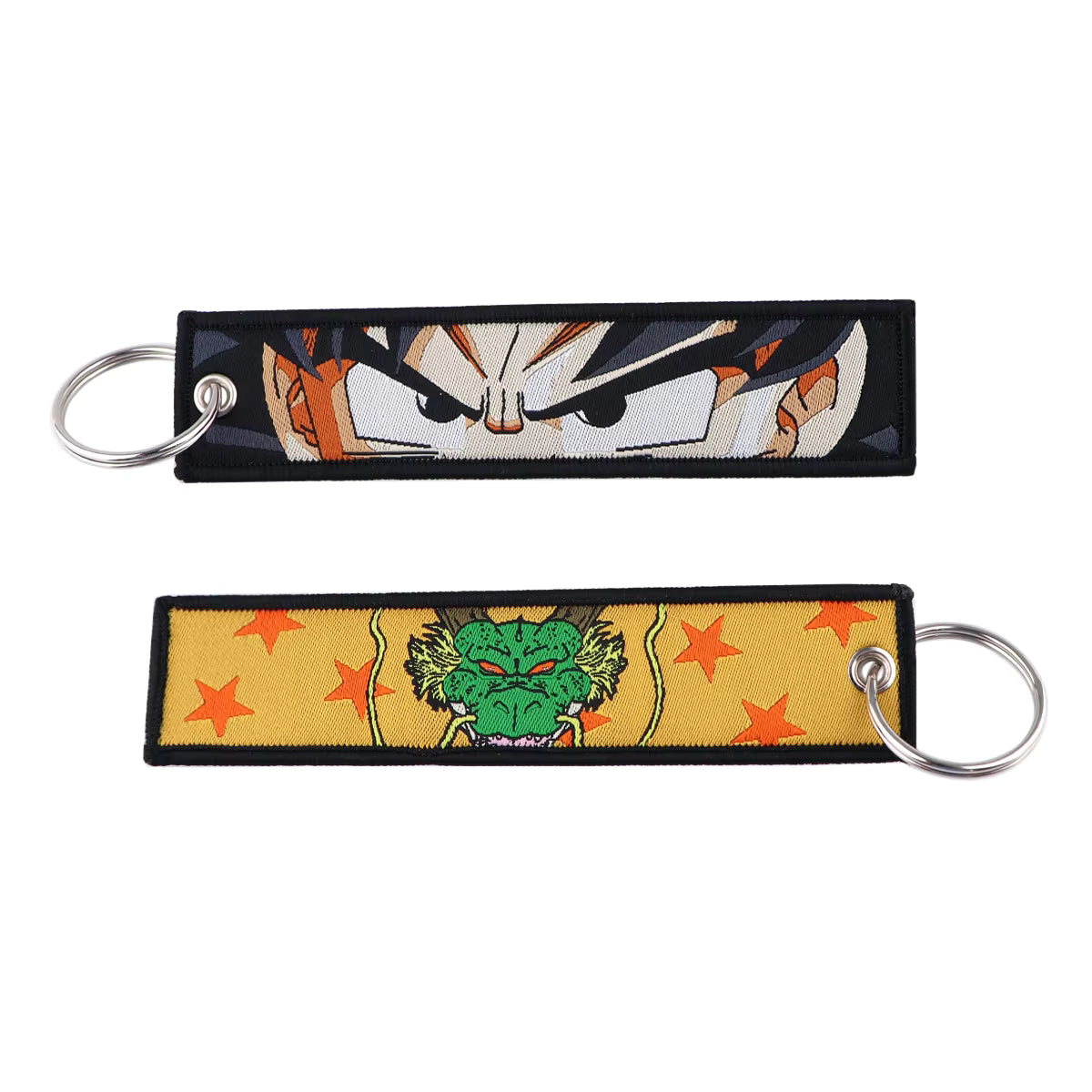 DRAGON BALL Z EMBROIDERED CLOTH KEYCHAINS