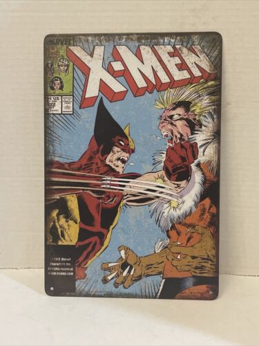 Vintage X-Men No. 1 Metal Comic Cover – Premium Retro Marvel Superhero Tin Sign Wall Art