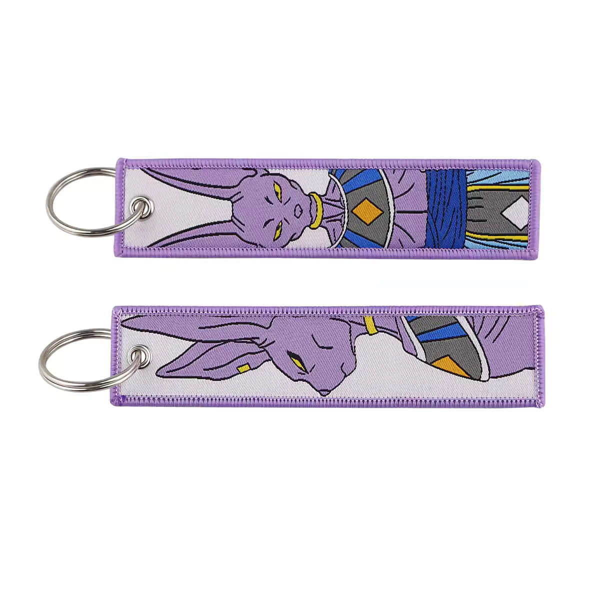 DRAGON BALL Z EMBROIDERED CLOTH KEYCHAINS