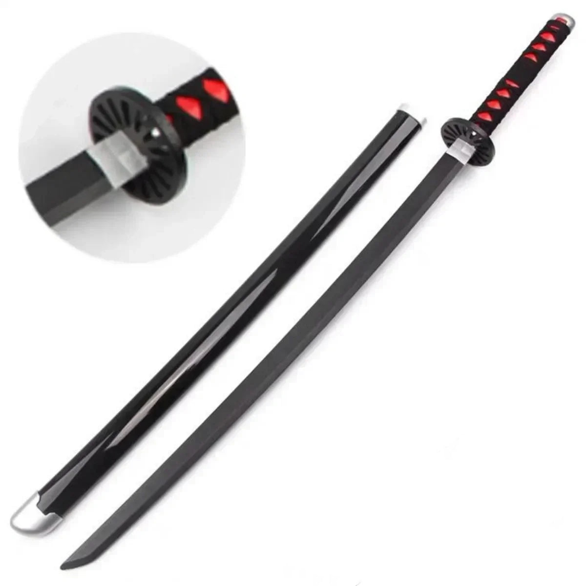 Demon Slayer Wooden Katana Collection | Giyu, Tanjiro, Shinobu, Zenitsu | Geekzillaa