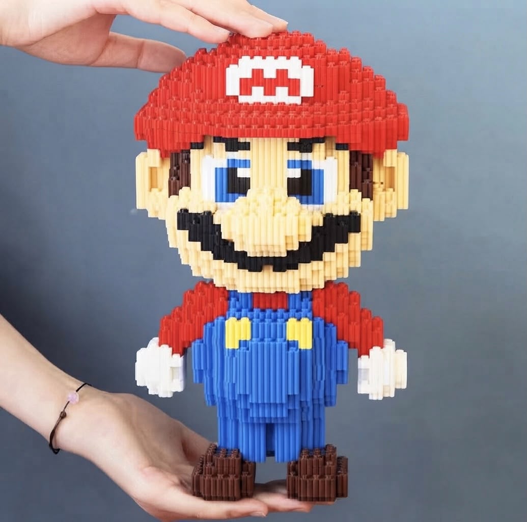 Nintendo Super Mario DIY Micro Building Blocks Kit | Geekzilla