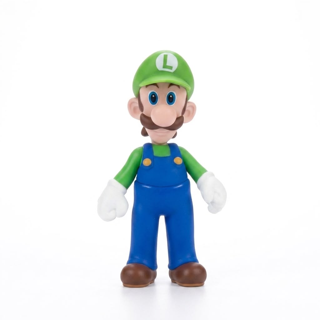Nintendo Super Mario + Sparks of Hope Luigi Collectible Figure – Window Box Toy | Geekzilla
