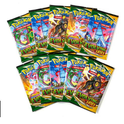 Pokémon TCG Evolving Skies Trading Cards – Premium Single Packet