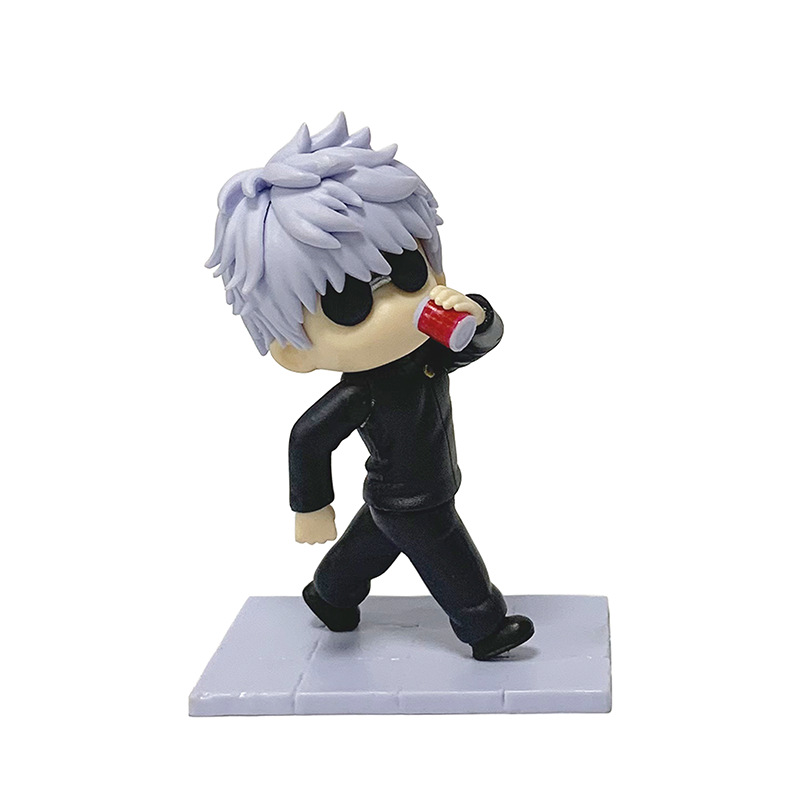 Jujutsu Kaisen Chibi Figure Variants – Satoru Gojo & Suguru Geto Jujutsu High School Days Interlocking Diorama Statues