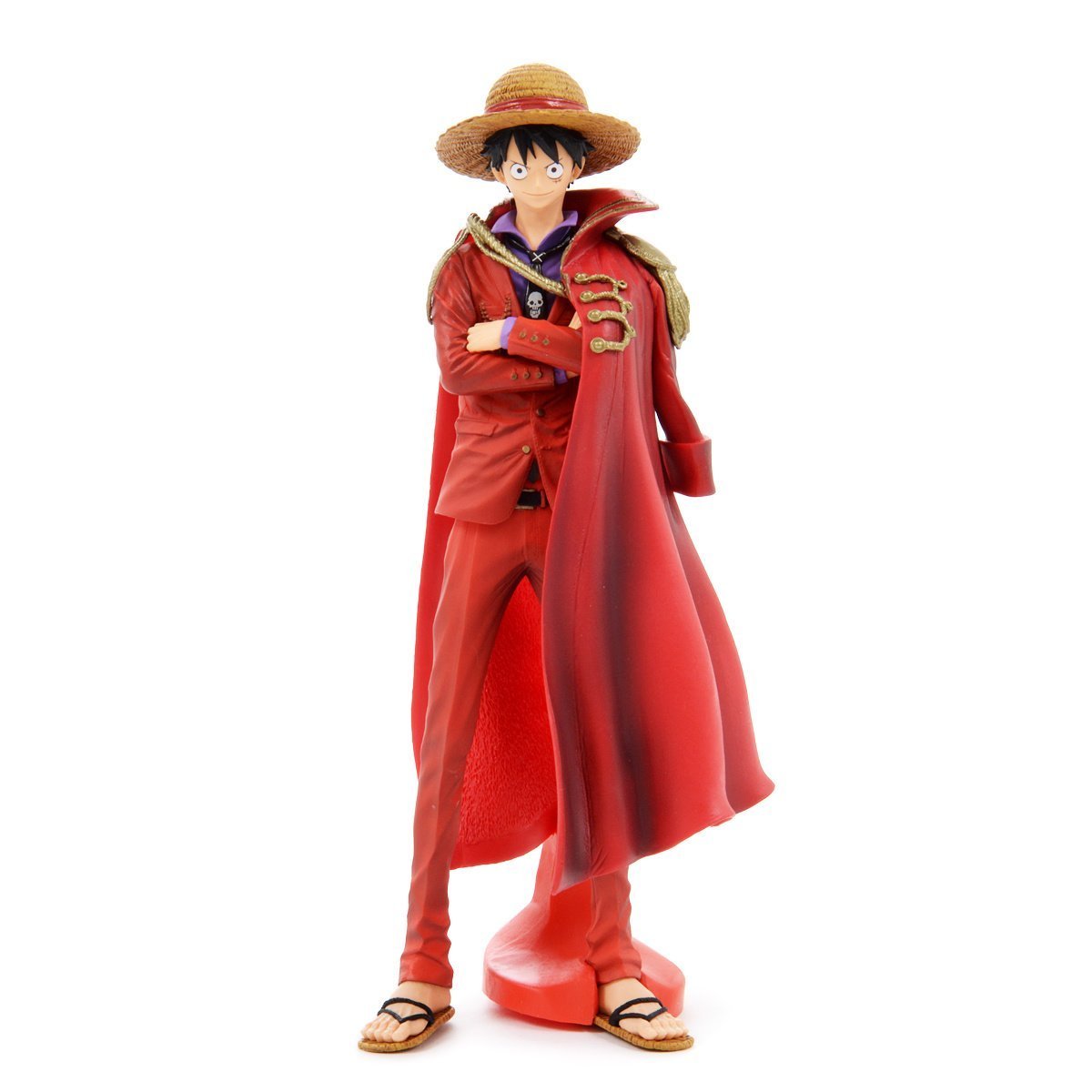 One Piece Monkey D. Luffy Action Figure – Premium Film Z Red Suit Captain Edition | Geekzilla
