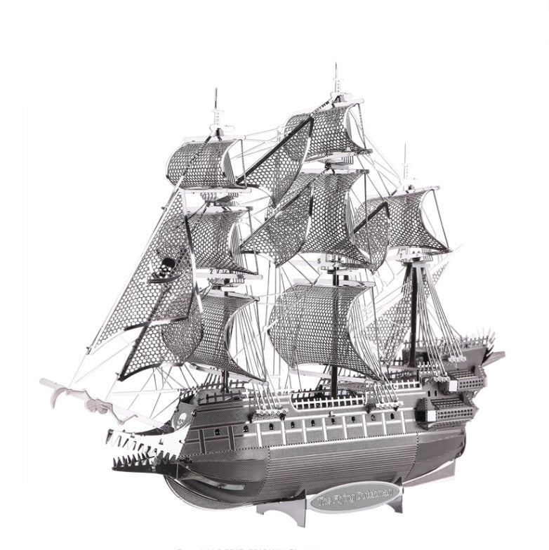 The Flying Dutchman Premium 3D Stainless Steel Metal Model Kit DIY