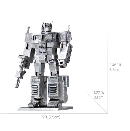 Transformers: Optimus Prime Premium 3D Stainless Steel Metal Model Kit DIY