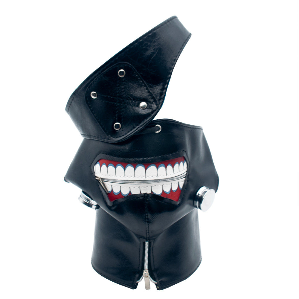 TOKYO GHOUL "KEN KANEKI" ADJUSTABLE ZIPPER COSPLAY MASK