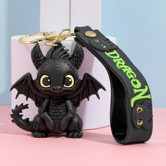 Toothless Night Fury PVC Keychain