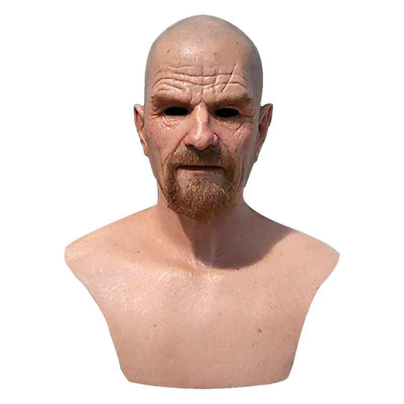 The Kingpin Walter White Hyper-Realistic Mask – Cinematic Crime Drama Cosplay & Collector Armor | Geekzilla
