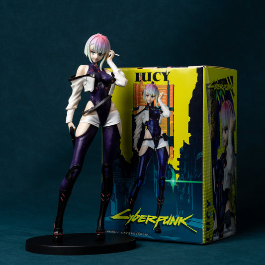 Cyberpunk Lucy Action Figure – Premium Anime Edgerunners Netrunner Collectible | Geekzilla