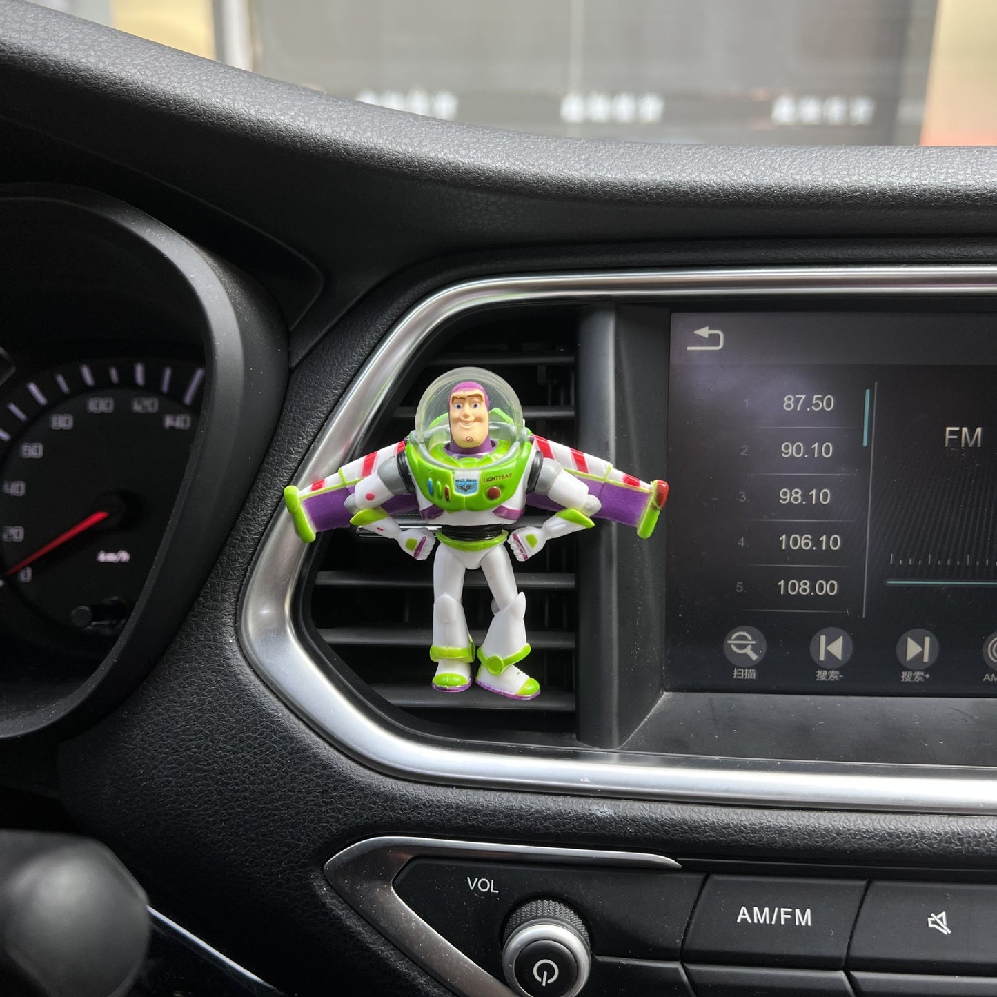 TOY STORY "BUZZ LIGHTYEAR" STANDING MINI FIGURE DISPLAY