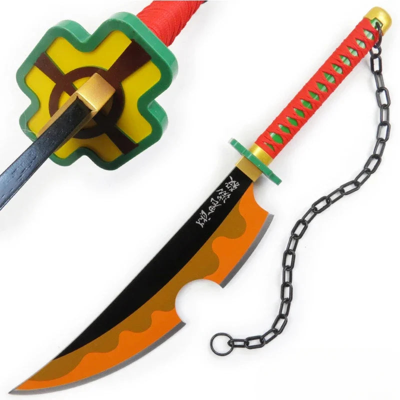 Demon Slayer Wooden Katana Collection | Giyu, Tanjiro, Shinobu, Zenitsu | Geekzillaa