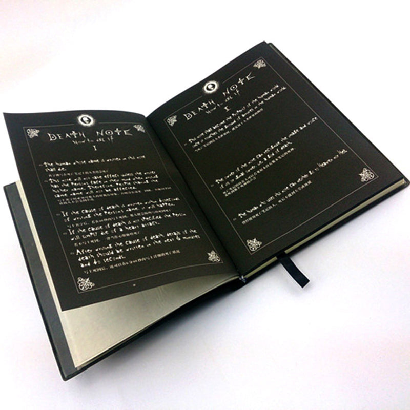 Death Note Notebook with rules Set Leather Journal