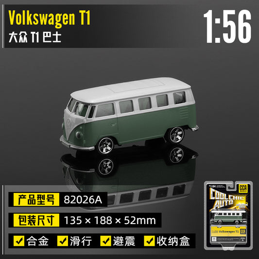 Volkswagen T1 "Bulli" Premium 1:56 Scale Alloy Die-Cast Model Bus